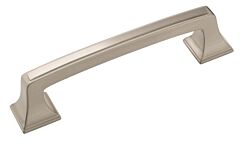 Mulholland 3-3/4 in (96 mm) Center-to-Center Satin Nickel Cabinet Pull