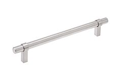 Modern Metal Pull 11-31/32" (304.5mm) Center to Center, Overall Length 14-9/32" (362.5mm) Brushed Nickel Cabinet Pull/Handle