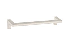 Hanging Bar 6" (152mm) Center to Center, Length 6-3/8" Brushed Nickel Cabinet Pull/Handle