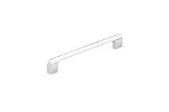 Modern Metal Pull 7-9/16" (192mm) Center to Center, Overall Length 8-9/32" (210mm) Chrome Cabinet Pull/Handle