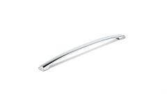 Transitional Metal Pull 12-5/8" (320mm) Center to Center, Overall Length 13-31/32" (355mm) Chrome Cabinet Pull/Handle
