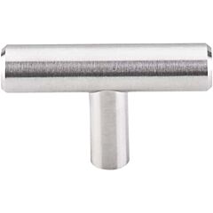 Top Knobs Solid THandle Contemporary Style Brushed Stainless Steel Knob, 1/2 Inch Diameter