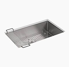 Kohler Strive 30-1/4" (768 mm) X 16-9/16" (421 mm) undermount, Stainless Steel   single-bowl kitchen sink with accessories 