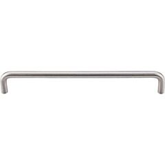Top Knobs Bent Bar Contemporary Style 8-13/16 Inch (224mm) Center to Center, Overall Length 9-1/8" Brushed Stainless Steel Cabinet Hardware Pull / Handle 
