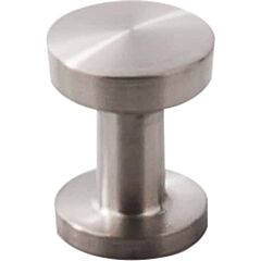 Top Knobs Knob Contemporary Style Brushed Stainless Steel Knob, 13/16 Inch Diameter