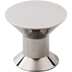 Top Knobs Knob Contemporary Style Polished Stainless Steel Knob, 1-3/16 Inch Diameter