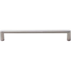 Top Knobs Pull Contemporary Style 7-9/16 Inch (192mm) Center to Center, Overall Length 8-Inch Polished Stainless Steel Cabinet Hardware Pull / Handle 