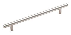 Bar Pulls 7-9/16 in (192 mm) Center-to-Center Stainless Steel Cabinet Pull