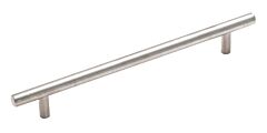 Bar Pulls 7-9/16 in (192 mm) Center-to-Center Sterling Nickel Cabinet Pull