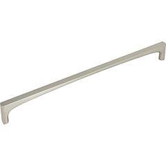 Top Knobs Riverside 8-13/16 Inch (224mm) Center to Center, Overall Length 9-3/16 Inch Brushed Satin Nickel Cabinet Pull/Handle