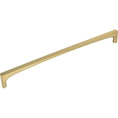 Top Knobs Riverside 12 Inch (305mm) Center to Center, Overall Length 12-3/8 Inch Honey Bronze Cabinet Pull/Handle