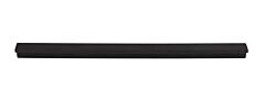 Top Knobs Grace 12" (305mm) Center to Center, Overall Length 12-7/8" (327mm) Flat Black Cabinet Door Pull/Handle