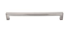 Top Knobs Square Appliance Pull Contemporary 12-Inch (305mm) Center To Center, Overall Length 12-5/8" Brushed Satin Nickel Cabinet Hardware Pull / Handle