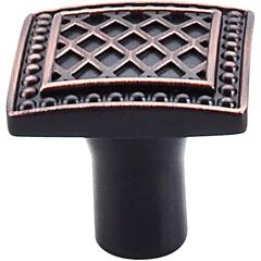 Top Knobs Trevi Knob Traditional Style Tuscan Bronze Knob, 1-1/4 Inch Overall Length