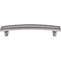 Top Knobs Trevi Pull Traditional Style 5-Inch (127mm) Center to Center, Overall Length 6-3/16" Pewter Antique Cabinet Hardware Pull / Handle 