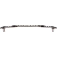 Top Knobs Trevi Appliance Traditional Style 12 Inch (305mm) Center to Center, Overall Length 13-3/4 Inch Pewter Antique Kitchen Cabinet Pull/Handle