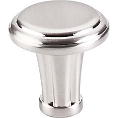 Top Knobs Luxor Knob Large Traditional Style Brushed Satin Nickel Knob, 1-1/4 Inch Diameter