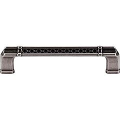 Top Knobs Tower Bridge Pull Contemporary,Transitional Style 5-Inch (127mm) Center to Center, Overall Length 5-3/4" Pewter Antique Cabinet Hardware Pull / Handle 