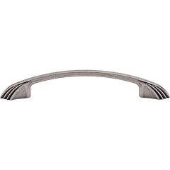 Top Knobs Sydney Thin Pull Contemporary,Transitional Style 5-Inch (127mm) Center to Center, Overall Length 7-Inch Pewter Antique Cabinet Hardware Pull / Handle 