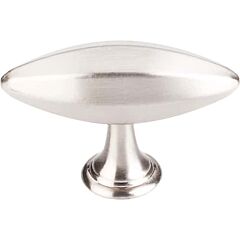 Top Knobs Chareau THandle Small Contemporary, Transitional Style Brushed Satin Nickel Knob, 3/4 Inch Diameter