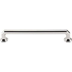 Top Knobs Emerald Pull Contemporary, Traditional, Transitional Style 7-Inch (178mm) Center to Center, Overall Length 7-7/8" Polished Nickel Cabinet Hardware Pull / Handle 