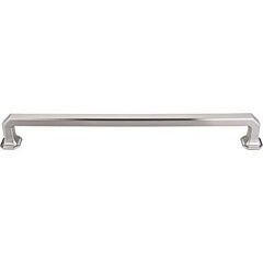 Top Knobs Emerald Style 12 Inch (305mm) Center to Center, Overall Length 13 Inch Brushed Satin Nickel Appliance Pull / Handle