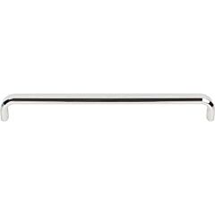 Top Knobs Telfair Contemporary Style 8-13/16 Inch (224mm) Center to Center, Overall Length 9-3/16 Inch Polished Chrome Cabinet Hardware Pull / Handle