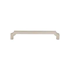 Top Knobs Davenport 6-5/16 Inch (160mm) Center to Center, Overall Length 6-3/4 Inch Brushed Satin Nickel Cabinet Pull/Handle