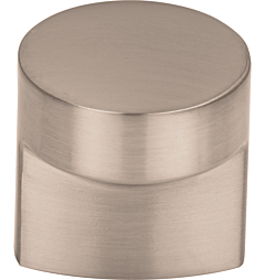 Top Knobs Ellis 1-1/8" (29mm) Diameter, Satin Nickel Round Cabinet Door Knob