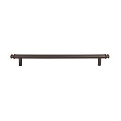 Top Knobs Ellis 12" (305mm) Center to Center, Overall Length 14-15/16" (379.5mm) Ash Gray Cabinet Door Pull/Handle