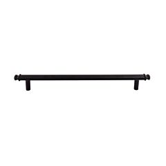 Top Knobs Ellis 12" (305mm) Center to Center, Overall Length 14-15/16" (379.5mm) Flat Black Cabinet Door Pull/Handle