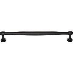 Regent's Park Collection Ulster Pull 8-13/16" (224mm) Center to Center, 9-9/16" Length, Flat Black Cabinet Hardware Pull / Handle