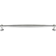 Regent's Park Collection Ulster Pull 12" (305mm) Center to Center, 12-3/4" Length, Polished Chrome Cabinet Hardware Pull / Handle