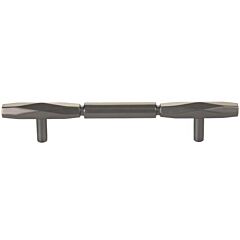 Top Knobs Kingsmill 6-5/16" (160mm) Center to Center, 8-13/16" Overall Length, Ash Gray Cabinet Pull / Handle