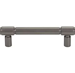 Regent's Park Clarence 3-3/4" (96mm) Center to Center, 4-3/4" Overall Length, Ash Gray Cabinet Hardware Pull / Handle