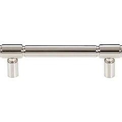 Regent's Park Clarence 3-3/4" (96mm) Center to Center, 4-3/4" Overall Length, Polished Nickel Cabinet Hardware Pull / Handle