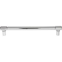 Regent's Park Clarence 12" (305mm) Center to Center, 13-9/16" Length, Polished Chrome Appliance Cabinet Hardware Pull / Handle
