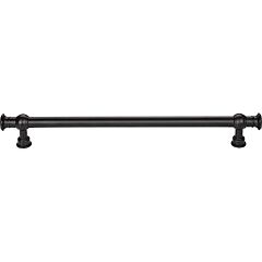 Regent's Park Collection Ormonde Pull 8-13/16" (224mm) Center to Center, 10-1/2" Length, Flat Black Cabinet Hardware Pull / Handle