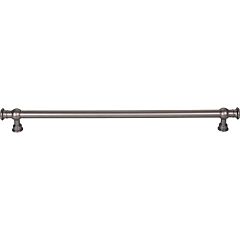 Regent's Park Collection Ormonde Pull 12" (305mm) Center to Center, 13-3/4" Length, Ash Gray Cabinet Hardware Pull / Handle