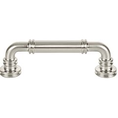 Top Knobs Cranford Pull 13-3/8" (340mm) Center to Center, 12" (305mm) Overall Length,  Ash Gray Cabinet Hardware Pull / Handle