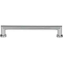 Top Knobs Morris 6-5/16 Inch (160mm) Center to Center, 7-1/16" Overall Length, Polished Chrome Cabinet Hardware Pull / Handle