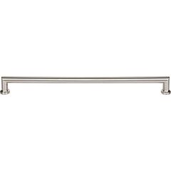 Top Knobs Moris Pull 12" (305mm) Center to Center, 12-3/4" Length, Brushed Satin Nickel Cabinet Hardware Pull / Handle