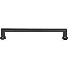 Top Knobs Moris Pull 12" (305mm) Center to Center, 13-3/16" Length, Flat Black Appliance Pull / Handle