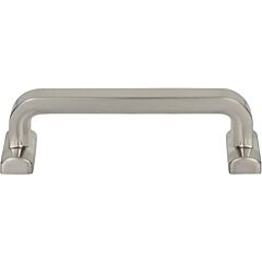 Morris Collection Harrison Pull 3-3/4" (96mm) Center to Center, 4-5/16" Length, Brushed Satin Nickel Cabinet Hardware Pull / Handle