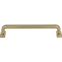 Morris Collection Harrison Pull 6-5/16" (160mm) Center to Center, 6-7/8" Length, Honey Bronze Cabinet Hardware Pull / Handle