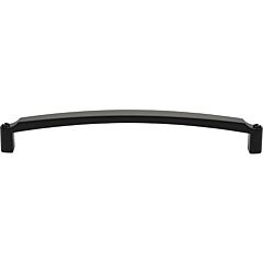 Morris Collection Haddonfield Pull 12" (305mm) Center to Center, 12-5/8" Length, Flat Black Appliance Pull / Handle