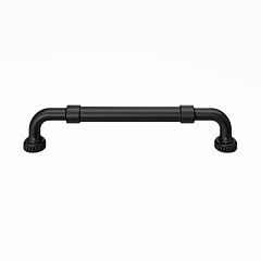 Coddington Collection Holden Pull 6-5/16" (160mm) Center to Center, 7" Length, Flat Black Cabinet Hardware Pull / Handle