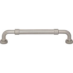 Coddington Collection Holden Pull 6-5/16" (160mm) Center to Center, 7" Length, Brushed Satin Nickel Cabinet Hardware Pull / Handle