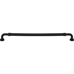 Coddington Collection Holden Pull 12" (305mm) Center to Center, 12-3/4" Length, Flat Black Cabinet Hardware Pull / Handle