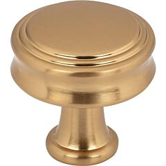 Coddington Collection Coddington Cabinet Hardware Knob, Honey Bronze 1-1/4" (32mm) Diameter